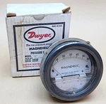 New Dwyer 2060-MP Magnehelic Differential Pressure Gauge 0-60"H2O 35PSI. Fixed Price $74.99.