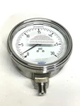 Wika 9745386 Stainless Steel Pressure Gauge 1/4"NPT Lm 0-30 Psi (lot Of 2). Fixed Price $49.99.