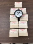 9 Solar Weston Pressure Gauges, 0-400PSI, 2" Diameter, 1/4" Npt Port, P/n 53011. Fixed Price $45.00.