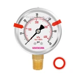 Goatacura 0-60PSI Glycerin Filled Pressure Gauge, 2-1/2" Dial Size,. Fixed Price $12.35.