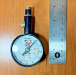 Vintage Acme Dual Scale Pressure Gauge Made Usa. Fixed Price $8.49.