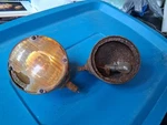 Original 1930'S Car Truck Willy Jeep Fog Driving Light Part 6-3/4". Fixed Price $65.00.