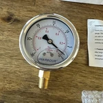 Uharbour Glycerin Filled Water Pressure Gauge 200PSI/14BAR 2" Dialstainless S.... Fixed Price $8.96.