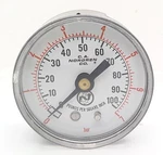Norgren 1.5" 0-100 Psi 1/8" Pressure Gauges 5PG-320-00. Fixed Price $13.99.