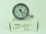189358 New Box; Ashcroft 25-1009-SWL-02L-250KP Industrial Duralife Gauge. Fixed Price $27.60.