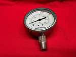 Reptech Pressure Gauge 0-30PSI 1/4" Npt 2-1/2" Face Stainless Steel. Fixed Price $10.00.