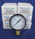 6 Acutek Air Pressure Utility Gauges 0-300 Psi 2 Inch Face Lower Mount 1/4 Npt. Fixed Price $32.30.