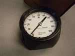 Ashcroft Duragauge 45 1279SS 02B 100, Lb 4.5" Conn Back, 316 Tube / Skt Nib. Fixed Price $50.00.