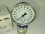 0-15 Psi, Enfm, 316 S.s. Liquid Filled Pressure Gauge, 2.5" Face, Nos.. Fixed Price $29.99.
