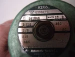 Asco 8300A1G Solenoid Valve 17.2 Watts, 3/16 Orifice, 1/8" Pipe, 460 V, Cycle. Fixed Price $29.95.