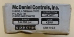 Mcdaniel Controls P/n: 1126619-279 Guage 0-6000PSI 1/4" Npt CODE:K6KK. Fixed Price $189.63.