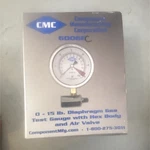 Cmc 6006EC Diaphragm Gas Test Gauge Hex Body Air Valve 0-15 Psi Bar. Fixed Price $10.95.