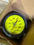Reotemp Industrial Pressure Gauge 4-1/2"PROCESS Glass To 400 Psi 1/4" Npt. Fixed Price $55.00.