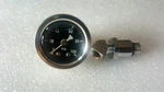 100 Psi Oil Pressure Gauge With Adapter Fitting For Shovelhead & Big Twin Evo. Fixed Price $39.02.