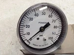New Siemens 142-0312 Pressure Gauge 0-100 Psi. Fixed Price $30.00.