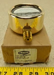 GLBR300 Dixon Brass Liquid Filled Gauge 2-1/2" Face, 1/4" Lower Mount 0-300. Fixed Price $34.99.