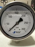 Jhawk 4 Stainless Liquid Filled Pressure Gauge 0-300 Psi 1/2 Npt Lower Mount. Fixed Price $42.99.
