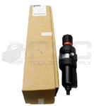 New Parker 06E24B18AC Filter/regulator 3/8" Piggy 0-125 Gage 473595. Fixed Price $190.00.