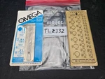 Omega #110 Pocket Caliper & General #14 Fractional Drill Size Gauge (TL2332). Fixed Price $27.95.