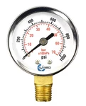 2" Pressure Gauge, Chrome Plated Steel Case, Dry, 0-1000 Psi/kpa, Lower Mount.... Fixed Price $15.50.
