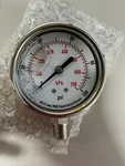 Pressure Gauge Liquid Filled Grainger 4CFH4A (0-100PSI) Nsmp. Fixed Price $44.00.