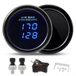 2" 52MM Air Pressure Gauge Dual Digital Display Blue Led Ride Meter W/sensor. Fixed Price $33.15.
