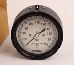 Marsh Instrument P254 Pressure Gauge 4.5" 1/4" Npt 0/200 Psi Open Box. Fixed Price $24.00.