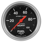 Auto Meter Fuel Pressure Gauge 3412; Sport-comp 0-100 Psi 2-5/8 In. Mechanical. Fixed Price $97.57.