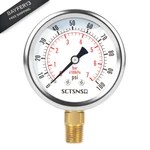 Sctsnsr 2-1/2" Dial Size, 0-100 Psi Pressure Gauge, Glycerin Liquid. Fixed Price $15.66.