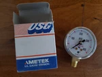 Ametek Usg Pressure Gauge 166843 1-1/2" P618K 400 Psi 1/8 Npt Lm, QTY.1. Fixed Price $9.99.
