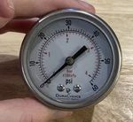 Brand New, Never Used, Durachoice Oil Filled Pressure Gauge. Fixed Price $11.50.