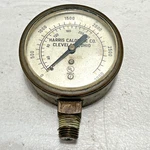 Harrison Calorific Co. 0-3000 Lbs Vintage Pressure Gauge Tested. Fixed Price $25.00.