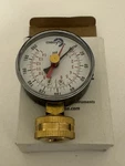 Carbo Instruments 2-1/2" Water Pressure Test Gauge, 0-200 Psi, Red Max 2.5". Fixed Price $17.33.