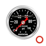 Goatacura 0-100PSI Glycerin Filled Fuel Pressure Gauge, 1-1/2" Black. Fixed Price $12.64.