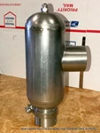 New Ingersoll Rand Exhaust Muffler Heat Exchanger 9 1/2" Tall Free Shipping. Fixed Price $118.99.