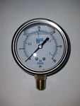 2.5" Dial Sstl Pressure Gauge Glycerin Filled 0-30 Psi Weksler Gtc. Fixed Price $24.99.