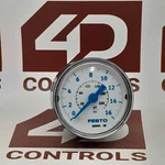 183901 Festo (MA-40-16-G1/4-EN), Pressure Gauge, Bar Range, IP43, Used. Fixed Price $27.80.