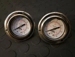 Winters Instruments PFQ2489-DRY-2FF Pressure GAUGE,2" Dial ,silver Pack Lot. Fixed Price $15.00.