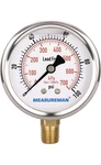 Measureman 2" Dial Size, Glycerin Filled Plumbing Pressure Gauge, 0-100PSI. Fixed Price $12.00.