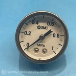 Smc Pressure Gauge 0-1 Mpa, Back Mount Fnip. Fixed Price $14.40.