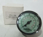 (new) Numatics 0-160 Psi Pressure Guage 214-188 GB160B*N. Fixed Price $9.99.