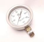 Mcdaniel Controls Kil Blow Out Safety Gauge 0-600 Psi 1/4" Npt, Dry, Ss, 2.5". Fixed Price $55.00.