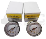 New Lot Of 2 Worksmart WS-PE-GAGE-16 Pressure Gauge 0-160PSI. Fixed Price $71.00.