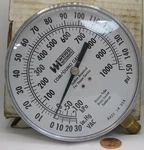 Weiss Instruments Compound Pressure Gauge 4CTS 0-150PSI. Fixed Price $39.99.