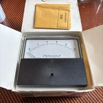 New Old Stock Yokogawa 0-10 Percent Speed 3.5" Panel Meter Gauge. Fixed Price $55.00.