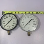 Trerice & Wika Pressure Gauges Steampunk 200 Psi 4.75. Fixed Price $27.93.