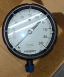 Ashcroft 45-1279-AS-04L-200# 4-1/2" Duragauge, Bronze Tube, Brass Skt, Npt. Fixed Price $64.99.