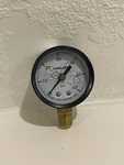 New Harvard Pressure Gauge .25" Mpt Bottom Mount 0-60 Psi Works For Pool Filter. Fixed Price $18.00.