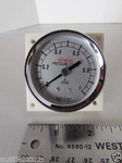Nisshin 316 Stainless Steel Npt Pressure Gauge 0-1 KGF/CM2 High Purity. Fixed Price $49.99.