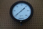 Ashcroft Duragauge Pressure 85-1377-AS-02L4-300# 8.5" Face 1/2" Rear. Fixed Price $350.00.